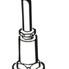Cornat draaiwiel voor haakse kraan 1 2x3 4 - t571501