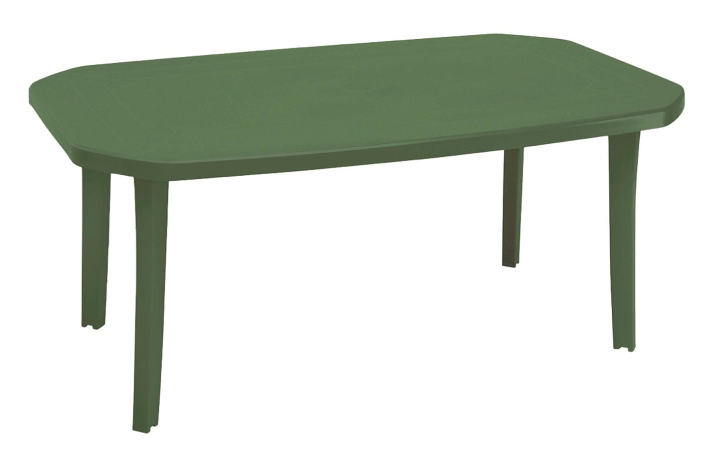 Grosfillex miami tafel 165x100cm groen