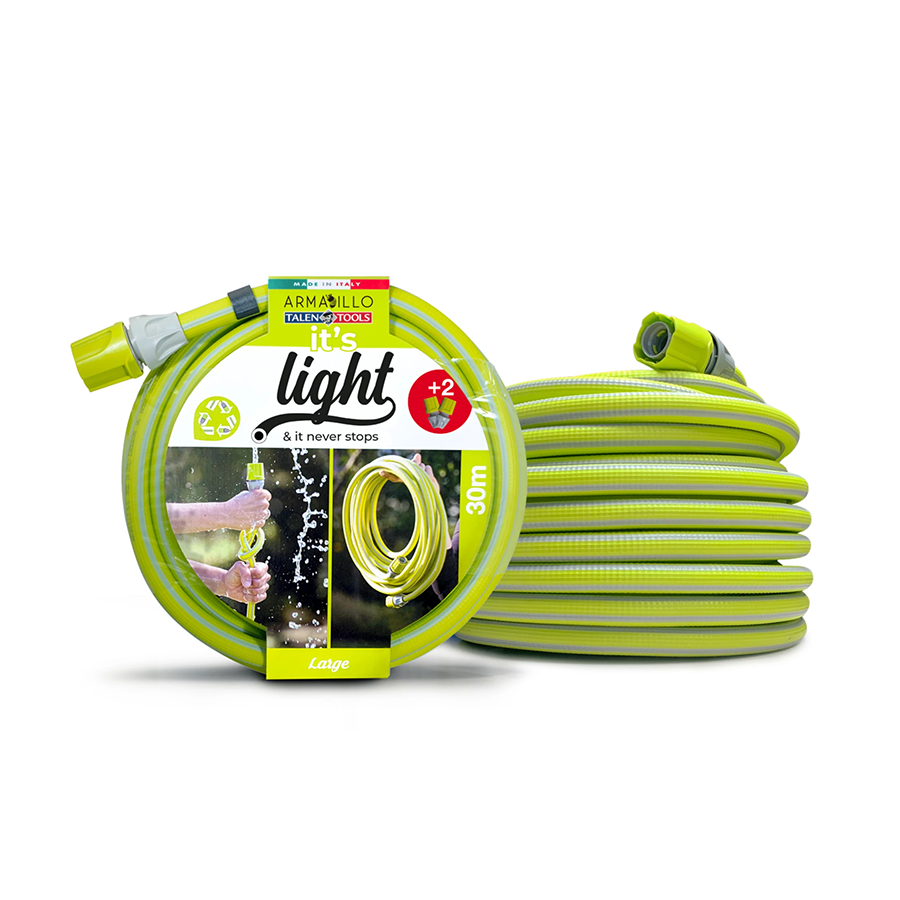 Talen tools armadillo it's light tuinslang 30m limoen 3-delig
