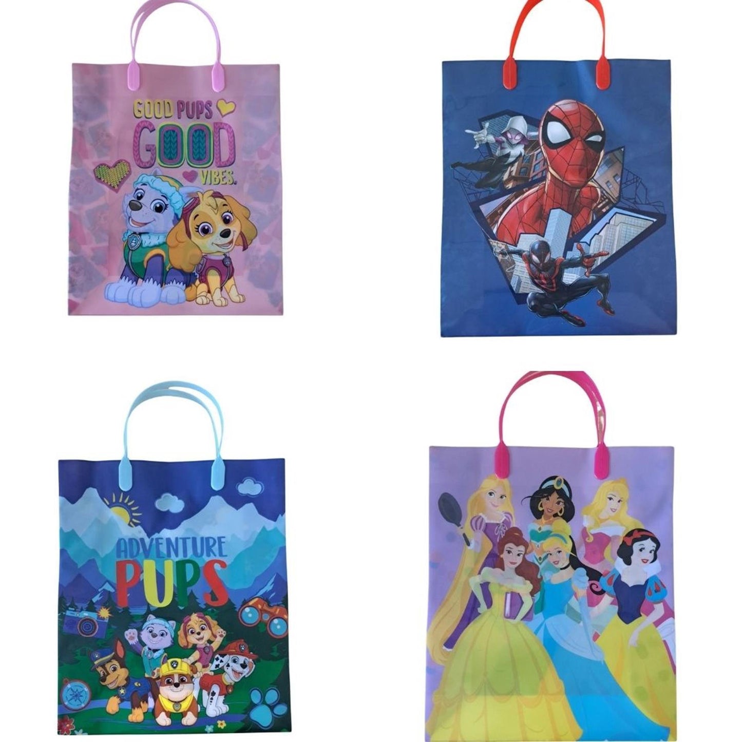 Geschenktas plastic kinderen 32x27x10cm