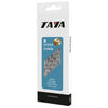 Buzaglo taya ketting octo 1 2x3 32x116, 7-8 speed, zwart zilver