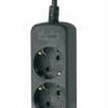 Enzo tcd ra 6-voudig 1,5m snoer zwart - 6672630