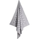 Koksdoek grijs grote ruit 70x70cm pak a 12 st.