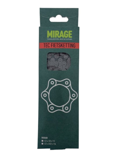 Imp tec fietsketting 1 2x1 8x112