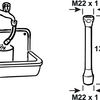 Cornat slang-spaarregelaar m22vxm22v ch - tec307597
