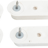 Cornat gummi stop wc-bril hout (4st) - tec365017
