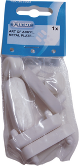 Cornat gummi stop wc-bril art acryl (6st) - tec365023 - afbeelding 2