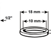 Cornat dichting-set doucheslang 1 2 (4st) - tec380225