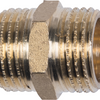 Cornat messing ms dubbelnippel mm 3 8 - t396600