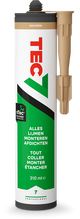 Tec7 patroon universele kit 310ml eik - 535806000