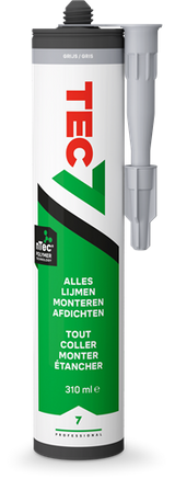 Tec7 patroon universele kit 310ml grijs - 535306000 - afbeelding 1