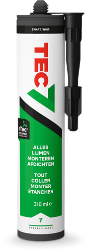 Tec7 patroon universele kit 310ml zwart - 535106000