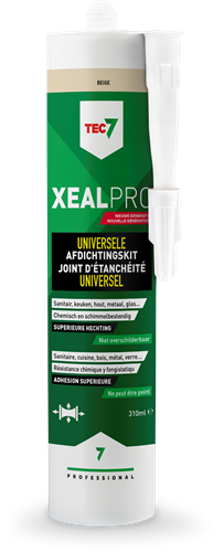 Tec7 xealpro afdichtingskit beige patroon 310ml - 528011000