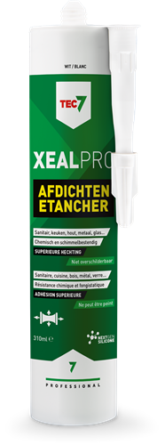 Tec7 xealpro afdichtingskit wit patroon 310ml- 528001000