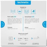 Enzo technetix patchkabel utp cat6 5m wit - 2077010 - afbeelding 2