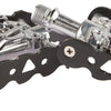 Tecora e pedalen atb spd all-round zwart zilver