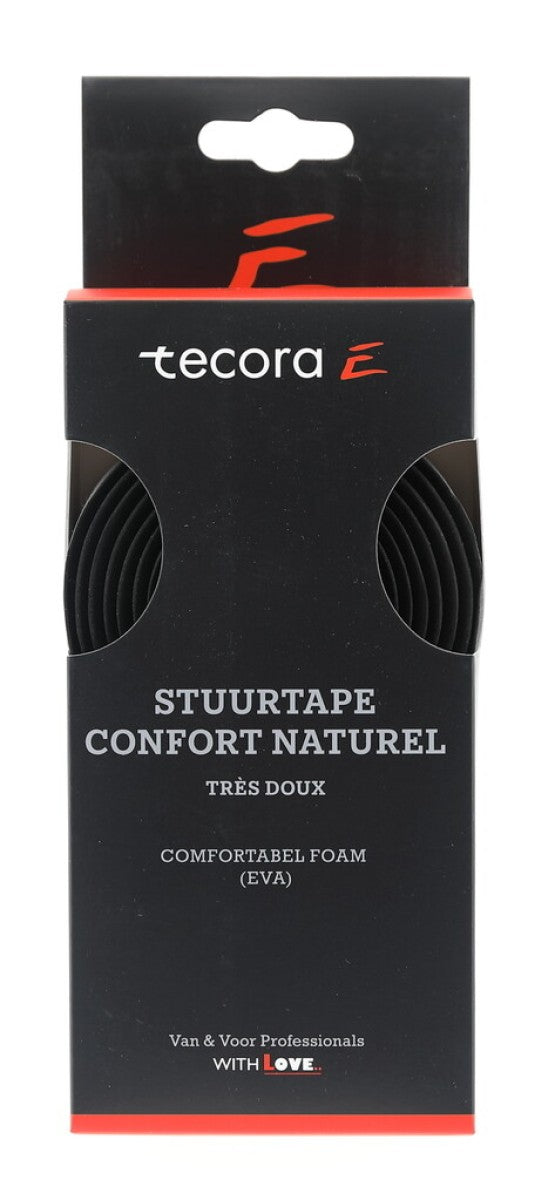 Buzaglo tecora e stuurlint confort naturel, ø2,5x30mm, 1.8m, zwart