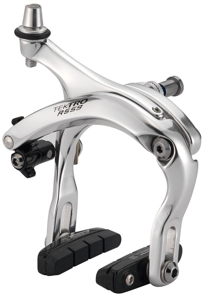 Tektro remset caliper r559 met rempad p477 vóór zilver