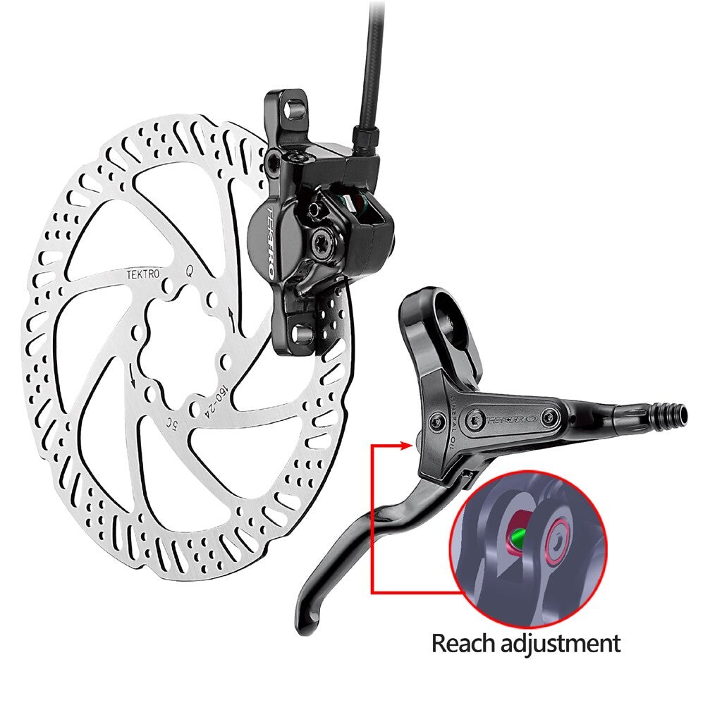 Tektro remhendel hydro rechts hd-1.4 m285 remgreep