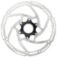 Tektro schijfrem rotor tr203-35 ø203mm, centerlock, zilver