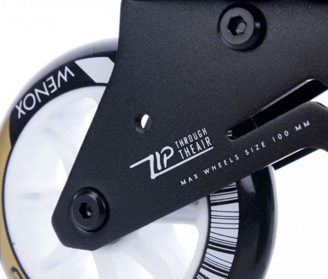 inline skates Wenox Top 100 softboot 85A wit mt 37