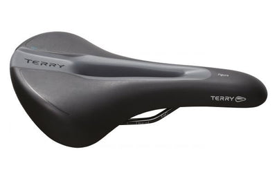 Terry zadel Figura heren zwart