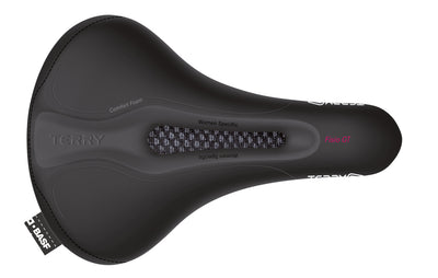 Terry zadel Fisio GT Max dames zwart