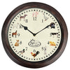 Esschert design klok met dierengeluid
