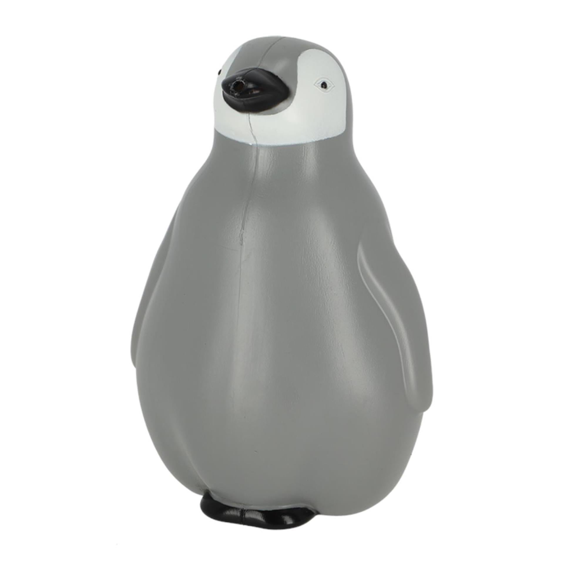Esschert design gieter pinguã¯n 15x12,5xh23cm 1,4l grijs