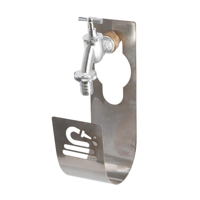 Esschert design slanghouder kraan rvs