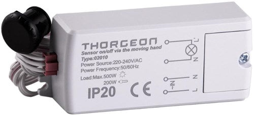 Enzo thorgeon bewegingsmelder inbouw mini ir handbeweging 6cm - 3900532