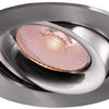 Enzo thorgeon led inbouwspot 8,2w dimtowarm 96mm rond verstelbaar geschuurd staal - led4682