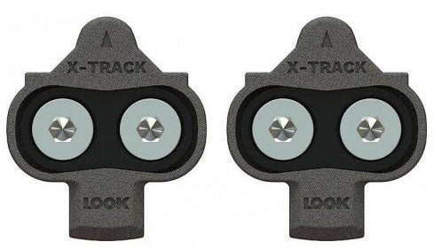 Look schoenplaatjes x-track mtb 6° grijs