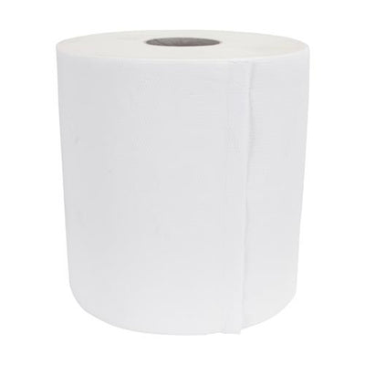 Towlers poetspapier b=23cm l=350mtr wit 1-laags pp rol (6) | 6 stuk stuks