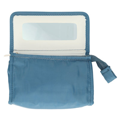 Traveller spiegeltas essentials blauw 16.5cm x 11cm