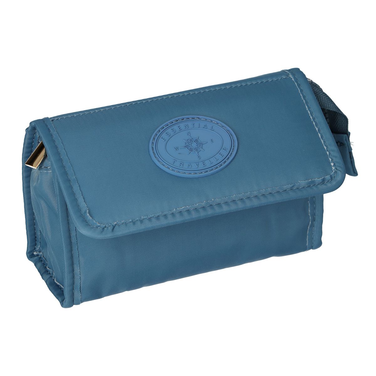 Traveller spiegeltas essentials blauw 16.5cm x 11cm