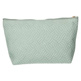 Traveller toilettas beauty bag wave turquoise 30cm x 19.5cm - afbeelding 2