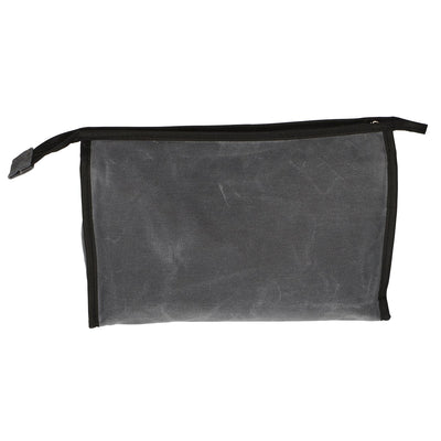Traveller toilettas sports classic military grijs blauw 30cm x 24cm