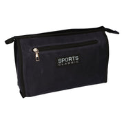 Traveller toilettas sports classic military blauw paars 30cm x 24cm - afbeelding 1