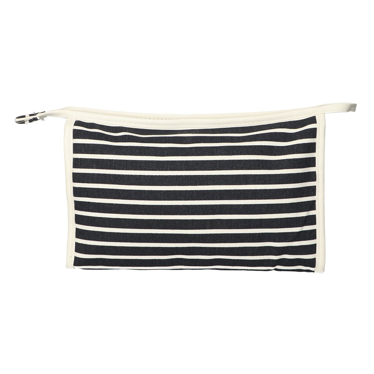 Traveller toilettas stripe blauw sports classic 30x20cm