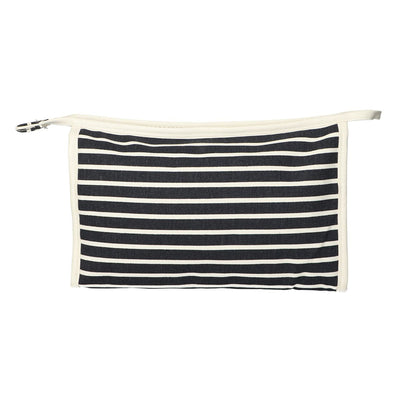 Traveller toilettas stripe blauw sports classic 30x20cm