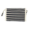 Traveller spiegeltas stripe blauw sports classic 16.5x11cm