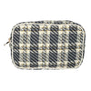 Traveller toilettas box tweed ruit 26x16cm