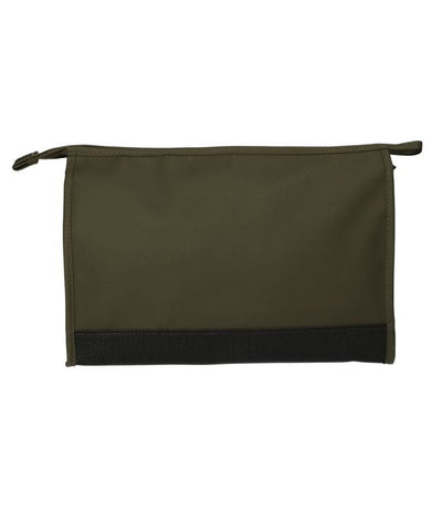 Traveller toilettas rubberen bodem groen 35x24cm