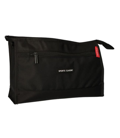 Traveller toilettas sports classic zwart 30x19.5cm