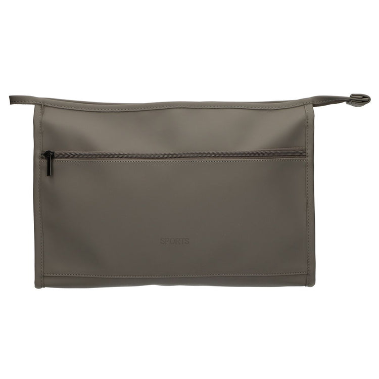 Traveller toilettas sports waterdicht grijs 35cm x 22,5cm