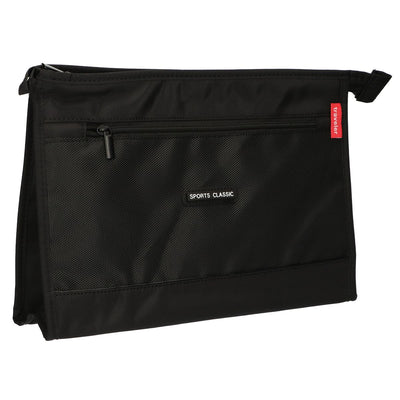 Traveller toilettas heren sports classic zwart 35cm x 24cm