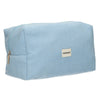 Traveller toilettas rib waterdicht blauw 24,5cm x 18,5cm