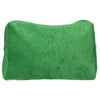 Traveller toilettas badstof groen 28cm x 20cm