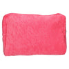 Traveller toilettas badstof roze 28cm x 20cm